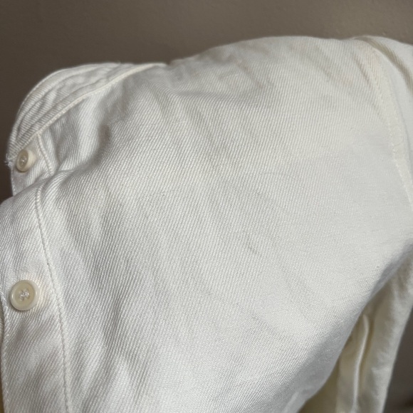 Apiece Apart Maurino linen cotton Drop Waist Mini Dress Sz S - Picture 12 of 14